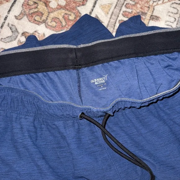 Old Navy Men's Blue Athletic Shorts - Picture 2 of 2